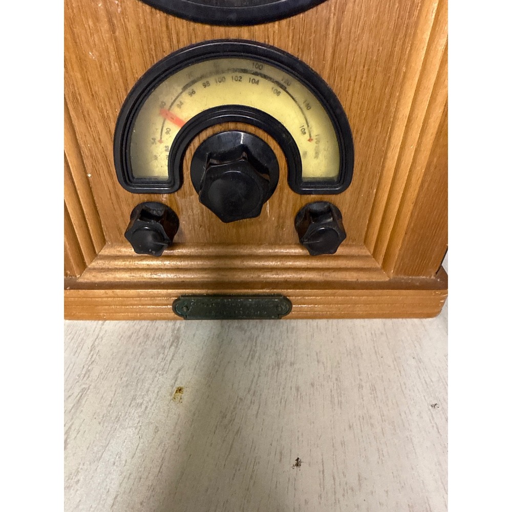 Vintage Pepsi-Cola‎ AM/FM Radio Polyconcept USA Wood Cathedral Style 1996 Retro - Picture 3 of 8